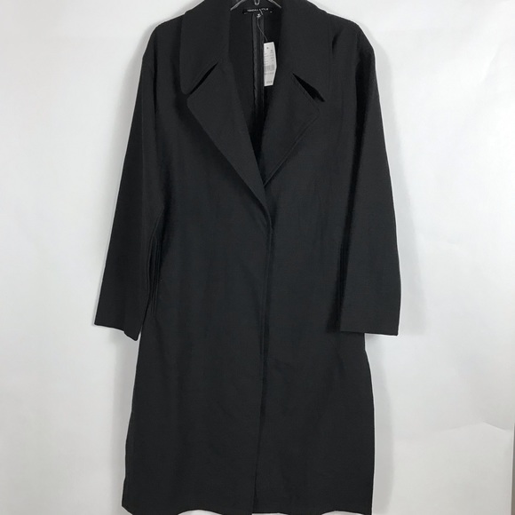 Kendall & Kylie Jackets & Blazers - Kendall & Kylie Black Trench - SZ M - NWT Kendall & Kylie Jackets & Blazers - Kendall & Kylie Black Trench - SZ M - NWT